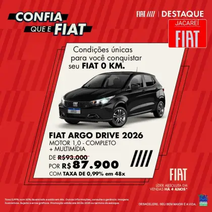 FIAT ARGO 1.0 FIREFLY FLEX DRIVE MANUAL