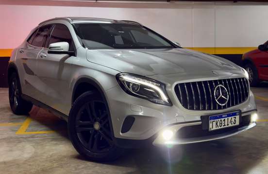MERCEDES-BENZ-GLA 200-1.6 CGI ENDURO 16V TURBO FLEX 4P AUTOMÁTICO MERCEDES-BENZ-GLA 200-2017