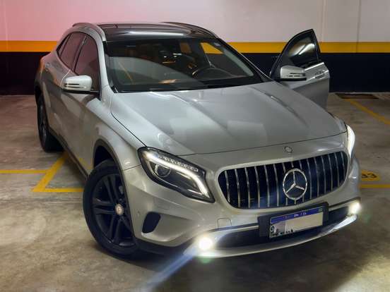 MERCEDES-BENZ-GLA 200-1.6 CGI ENDURO 16V TURBO FLEX 4P AUTOMÁTICO MERCEDES-BENZ-GLA 200-2017
