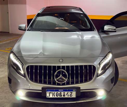 MERCEDES-BENZ-GLA 200-1.6 CGI ENDURO 16V TURBO FLEX 4P AUTOMÁTICO MERCEDES-BENZ-GLA 200-2017