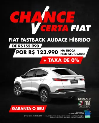 FIAT FASTBACK 1.0 TURBO 200 FLEX AUDACE CVT