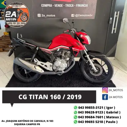 HONDA-CG 160 TITAN-2019