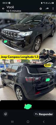JEEP COMPASS 1.3 T270 TURBO FLEX LONGITUDE AT6