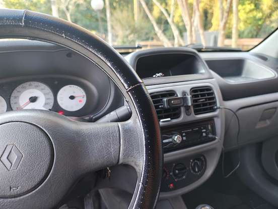 RENAULT-CLIO-1.0 AUTHENTIQUE 16V HI-FLEX 4P MANUAL RENAULT-CLIO-2007