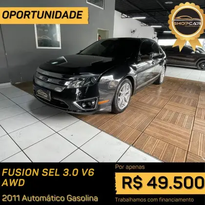 FORD FUSION 3.0 SEL AWD V6 24V GASOLINA 4P AUTOMÁTICO