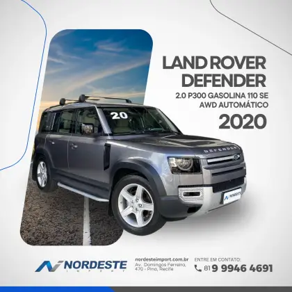LAND ROVER DEFENDER 2.0 P300 GASOLINA 110 SE AWD AUTOMÁTICO