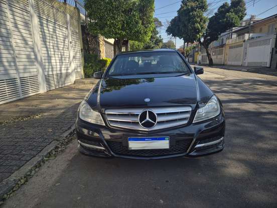 MERCEDES-BENZ-C 180-1.8 CGI CLASSIC 16V TURBO GASOLINA 4P AUTOMÁTICO MERCEDES-BENZ-C 180-2012