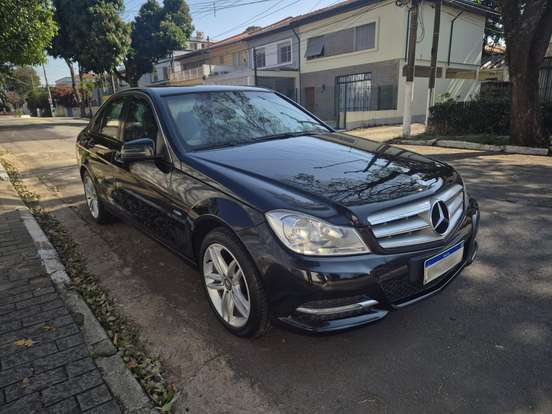 MERCEDES-BENZ-C 180-1.8 CGI CLASSIC 16V TURBO GASOLINA 4P AUTOMÁTICO MERCEDES-BENZ-C 180-2012
