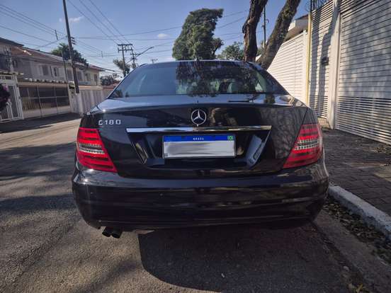 MERCEDES-BENZ-C 180-1.8 CGI CLASSIC 16V TURBO GASOLINA 4P AUTOMÁTICO MERCEDES-BENZ-C 180-2012