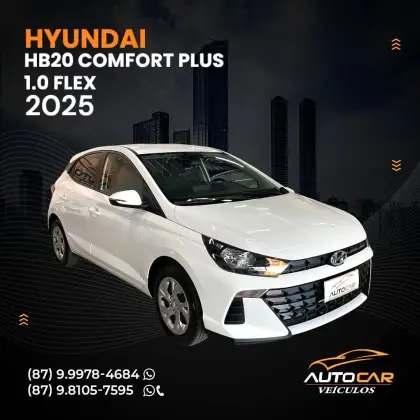 HYUNDAI HB20 1.0 12V FLEX COMFORT PLUS MANUAL