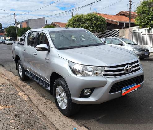 TOYOTA HILUX 2.7 SRV 4X2 CD 16V FLEX 4P AUTOMÁTICO