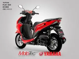 YAMAHA-FLUO 125 HYBRID CONNECTED ABS-2025