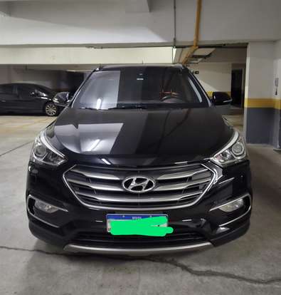 HYUNDAI-SANTA FÉ-3.3 MPFI 4X4 7 LUGARES V6 270CV GASOLINA 4P AUTOMÁTICO HYUNDAI-SANTA FÉ-2017