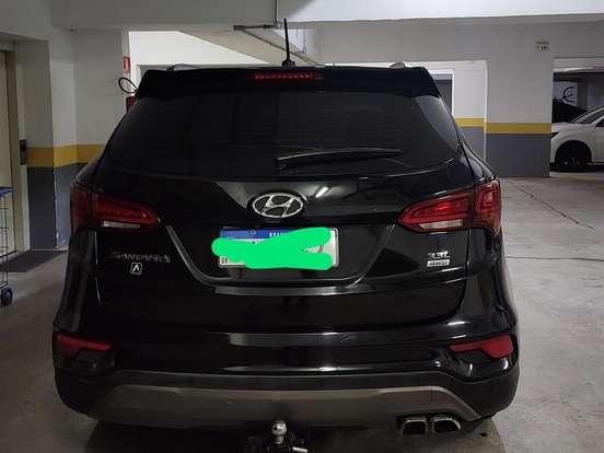 HYUNDAI-SANTA FÉ-3.3 MPFI 4X4 7 LUGARES V6 270CV GASOLINA 4P AUTOMÁTICO HYUNDAI-SANTA FÉ-2017