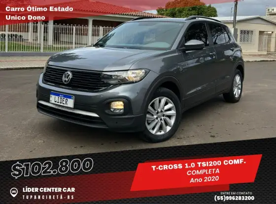 VOLKSWAGEN T-CROSS 1.0 200 TSI TOTAL FLEX AUTOMÁTICO