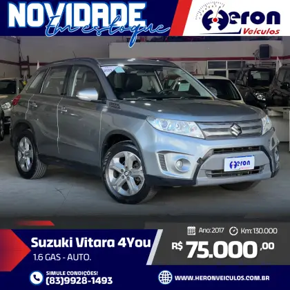 SUZUKI VITARA 1.6 16V GASOLINA 4YOU AUTOMÁTICO