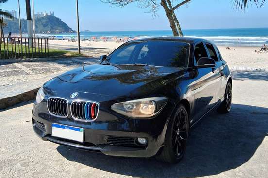 BMW-116i-1.6 16V TURBO GASOLINA 4P AUTOMÁTICO BMW-116i-2012