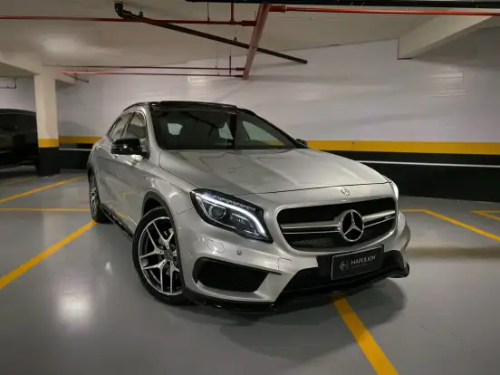 MERCEDES-BENZ-GLA 45 AMG-2.0 16V TURBO GASOLINA 4P AUTOMÁTICO MERCEDES-BENZ-GLA 45 AMG-2015