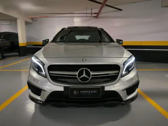 MERCEDES-BENZ-GLA 45 AMG-2.0 16V TURBO GASOLINA 4P AUTOMÁTICO MERCEDES-BENZ-GLA 45 AMG-2015