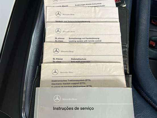 MERCEDES-BENZ-SL 320-3.2 CONVERSÍVEL GASOLINA 2P AUTOMÁTICO MERCEDES-BENZ-SL 320-1995