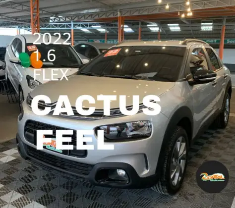CITROËN C4 CACTUS 1.6 VTI 120 FLEX FEEL EAT6 CITROËN C4 CACTUS 1.6 VTI 120 FLEX FEEL EAT6