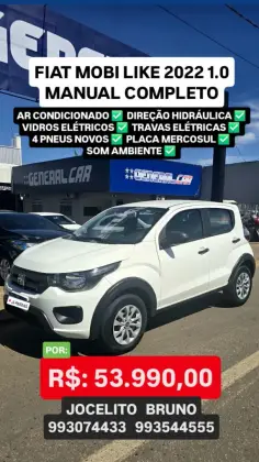 FIAT MOBI 1.0 EVO FLEX LIKE. MANUAL