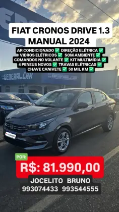 FIAT CRONOS 1.3 FIREFLY FLEX DRIVE MANUAL