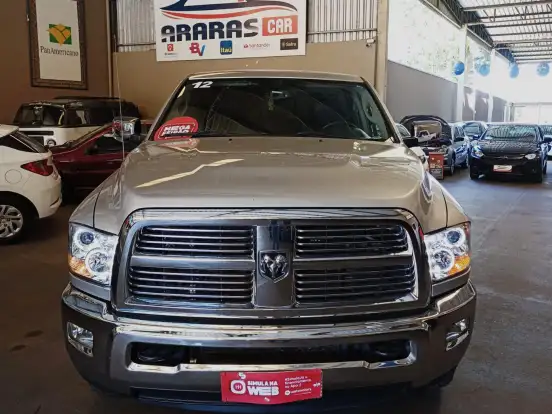 RAM-2500-6.7 LARAMIE 4X4 CD I6 TURBO DIESEL 4P AUTOMÁTICO RAM-2500-2012