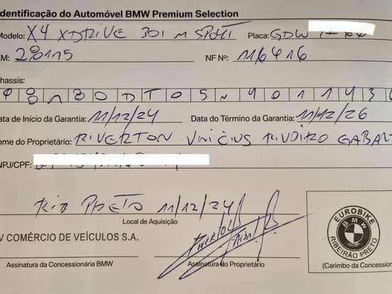 BMW-X4-2.0 16V GASOLINA XDRIVE30I M SPORT STEPTRONIC BMW-X4-2022