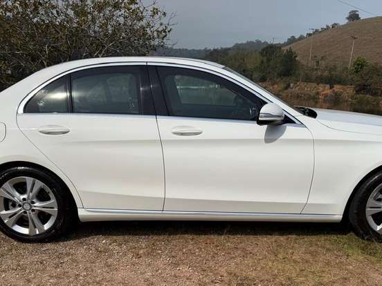 MERCEDES-BENZ-C 180-1.6 CGI AVANTGARDE 16V TURBO GASOLINA 4P AUTOMÁTICO MERCEDES-BENZ-C 180-2015