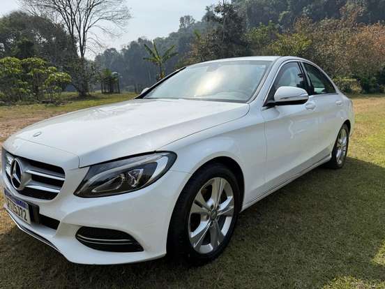 MERCEDES-BENZ-C 180-1.6 CGI AVANTGARDE 16V TURBO GASOLINA 4P AUTOMÁTICO MERCEDES-BENZ-C 180-2015