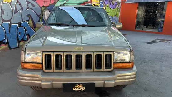JEEP-GRAND CHEROKEE-5.2 LIMITED 4X4 V8 16V GASOLINA 4P AUTOMÁTICO JEEP-GRAND CHEROKEE-1996