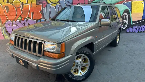 JEEP-GRAND CHEROKEE-5.2 LIMITED 4X4 V8 16V GASOLINA 4P AUTOMÁTICO JEEP-GRAND CHEROKEE-1996