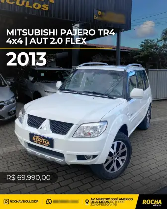MITSUBISHI PAJERO TR4 2.0 4X4 16V 140CV FLEX 4P AUTOMÁTICO MITSUBISHI PAJERO TR4 2.0 4X4 16V 140CV FLEX 4P AUTOMÁTICO