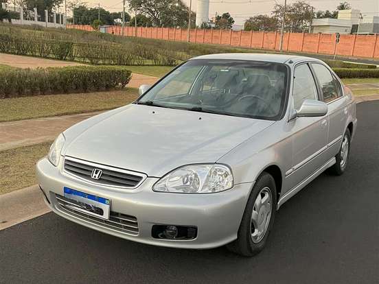 HONDA-CIVIC-1.6 EX 16V GASOLINA 4P AUTOMÁTICO HONDA-CIVIC-1999