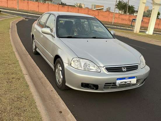 HONDA-CIVIC-1.6 EX 16V GASOLINA 4P AUTOMÁTICO HONDA-CIVIC-1999