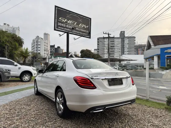 MERCEDES-BENZ C 180 1.6 CGI EXCLUSIVE 16V TURBO GASOLINA 4P AUTOMÁTICO