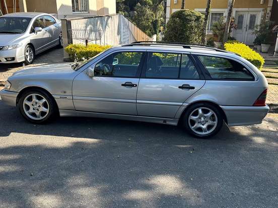 MERCEDES-BENZ-C 230 K-2.3 KOMPRESSOR TOURING GASOLINA 4P AUTOMÁTICO MERCEDES-BENZ-C 230 K-1999