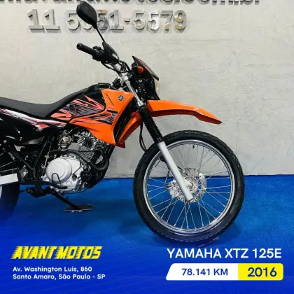 YAMAHA XTZ 125 E YAMAHA XTZ 125 E