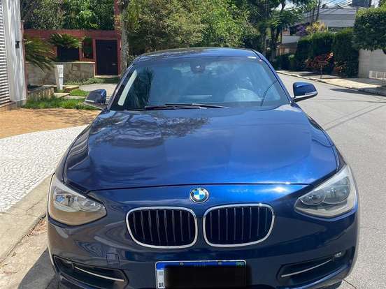 BMW-118i-1.6 SPORT GP 16V TURBO GASOLINA 4P AUTOMÁTICO BMW-118i-2013