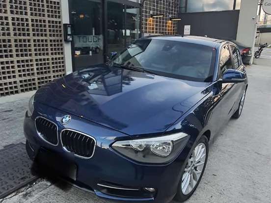 BMW-118i-1.6 SPORT GP 16V TURBO GASOLINA 4P AUTOMÁTICO BMW-118i-2013