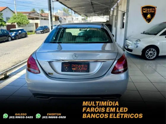 MERCEDES-BENZ C 180 1.6 CGI EXCLUSIVE 16V TURBO GASOLINA 4P AUTOMÁTICO