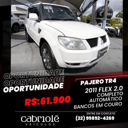 MITSUBISHI PAJERO TR4 2.0 4X4 16V 140CV FLEX 4P AUTOMÁTICO