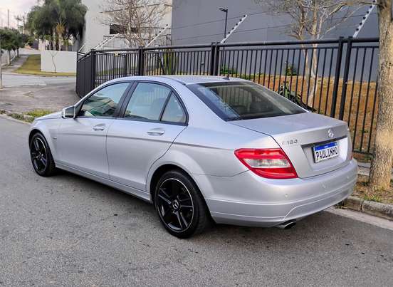 MERCEDES-BENZ-C 180-1.8 CGI CLASSIC 16V TURBO GASOLINA 4P AUTOMÁTICO MERCEDES-BENZ-C 180-2011