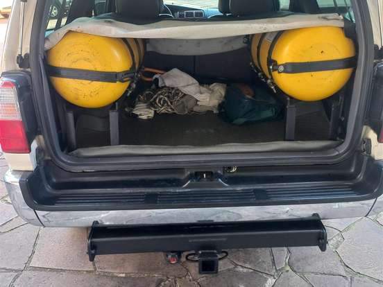 TOYOTA-HILUX SW4-3.4 4X4 V6 24V GASOLINA 4P AUTOMÁTICO TOYOTA-HILUX SW4-1998