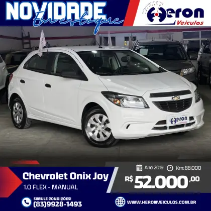 CHEVROLET ONIX 1.0 MPFI JOY 8V FLEX 4P MANUAL CHEVROLET ONIX 1.0 MPFI JOY 8V FLEX 4P MANUAL