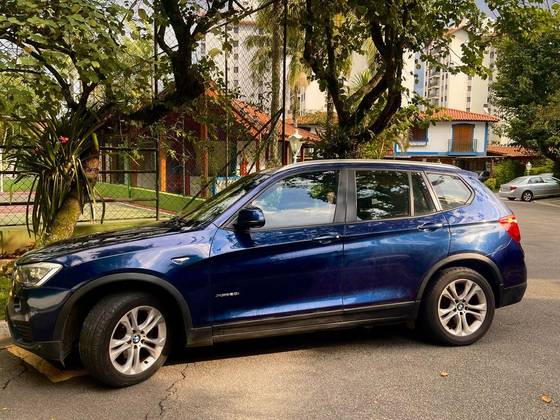 BMW X3 2.0 20I X LINE 4X4 16V GASOLINA 4P AUTOMÁTICO