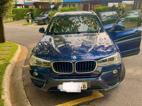 BMW-X3-2.0 20I X LINE 4X4 16V GASOLINA 4P AUTOMÁTICO BMW-X3-2016