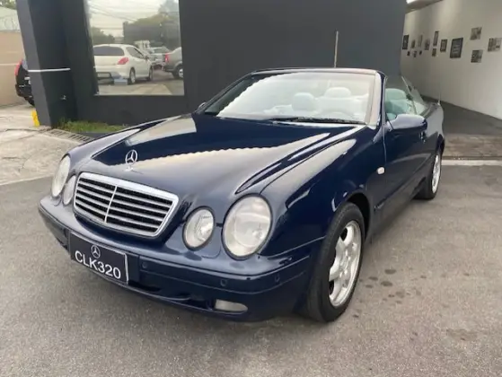 MERCEDES-BENZ CLK 320 3.2 SPORT CABRIOLET V6 GASOLINA 2P AUTOMÁTICO