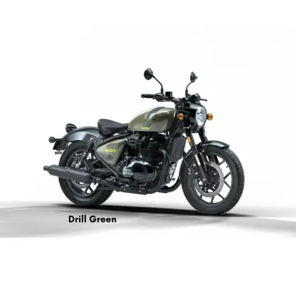 ROYAL ENFIELD SHOTGUN 650 DRILL GREEN 